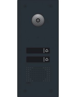 Home Control Videobuitenpost met twee aanraaktoetsen - verlicht
