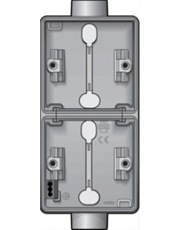 new hydro verticale opbouwdoos met twee enkelvoudige ingangen M20 voor het inbouwen van twee functies 
